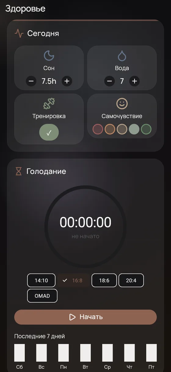 Innerway — здоровье и голодание